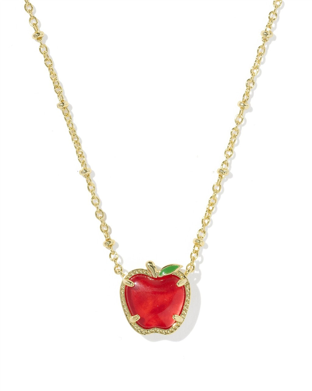Apple Short Pendant Necklace