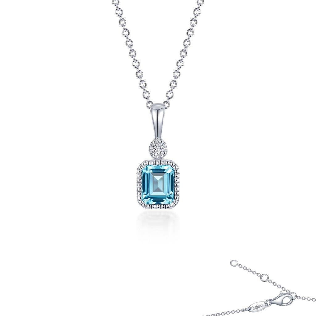 Lafonn Aquamarine Necklace