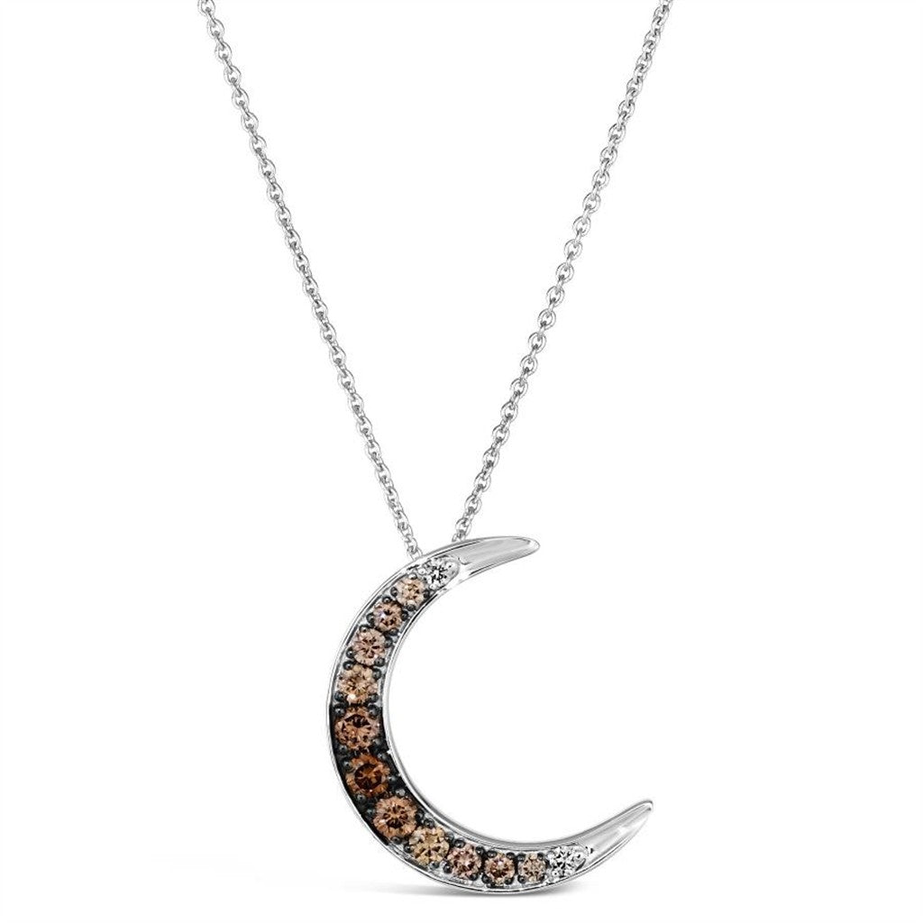 LeVian Moon Diamond Pendant