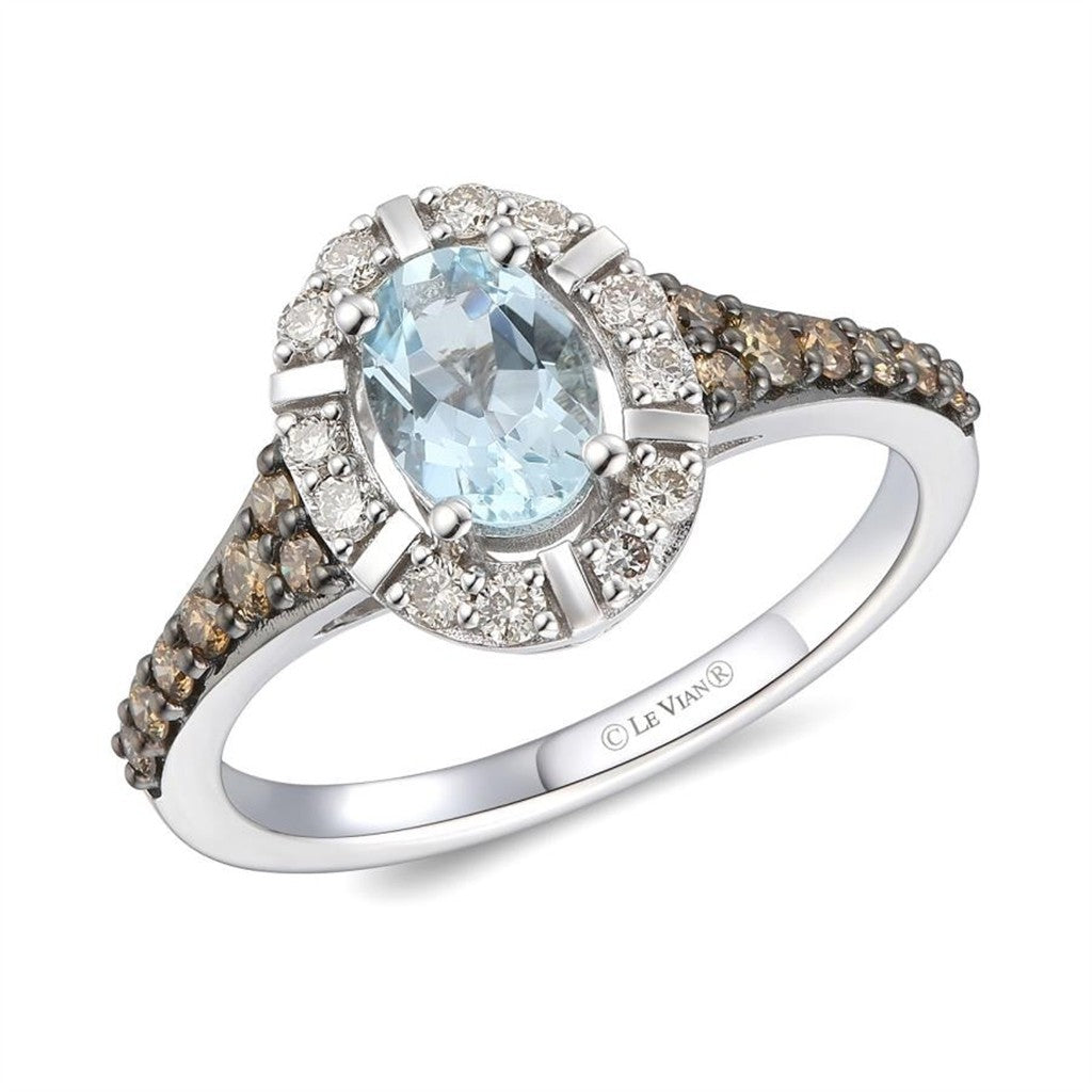 LeVian Aquamarine Ring