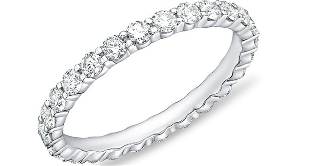 Petite Prong Diamond Eternity Band