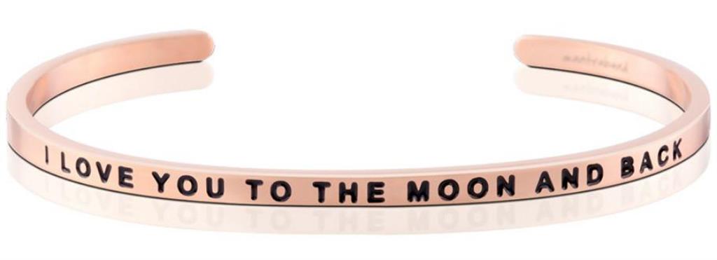 To The Moon And Back Bangle Bracelet