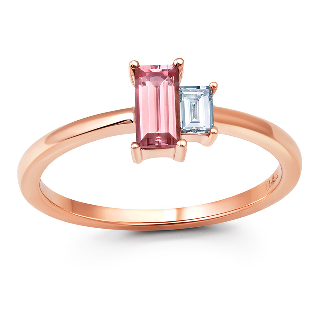 Champagne Sapphire Ring