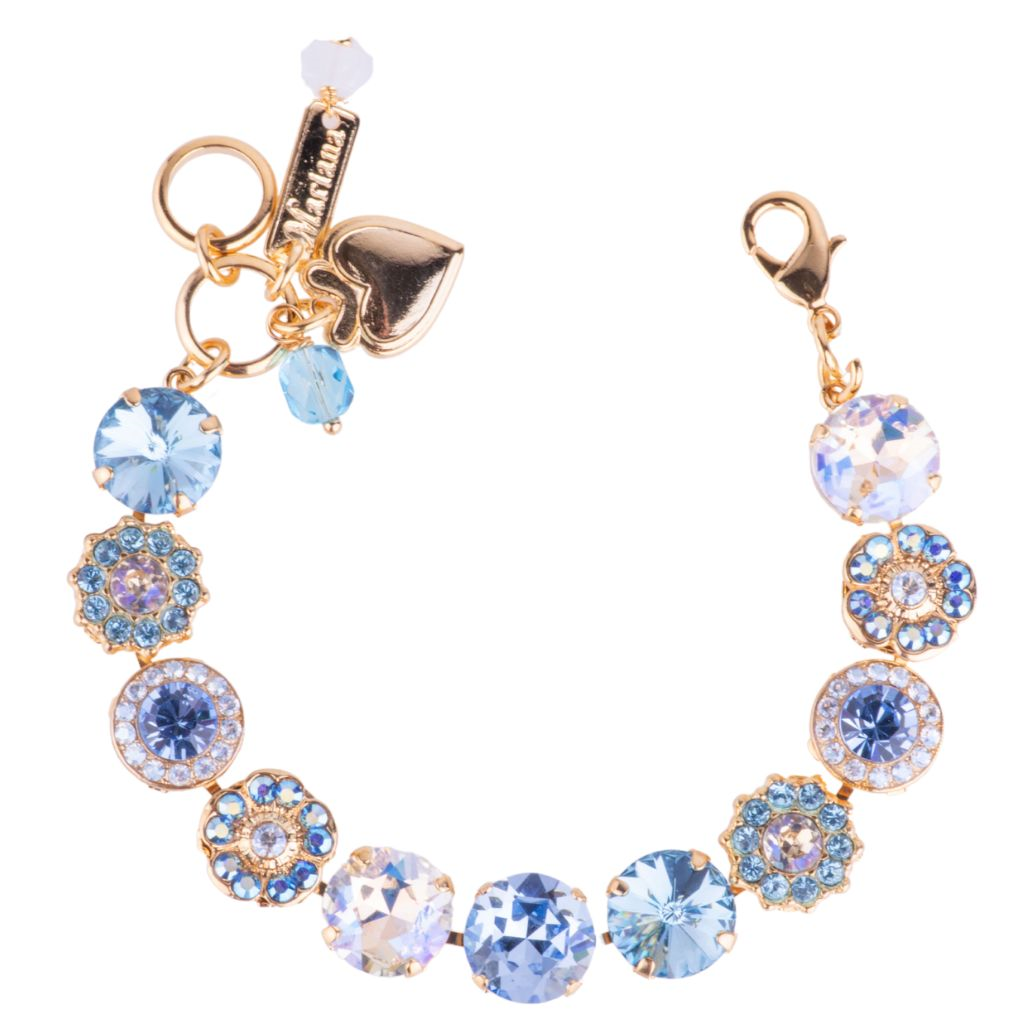Large Rosette Rivoli Bracelet