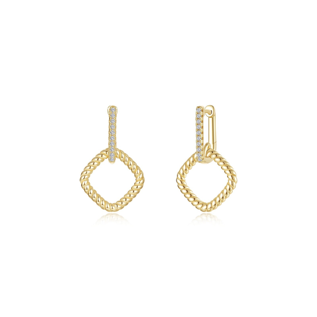 Lafonn Celesta Cube Dangle Earrings