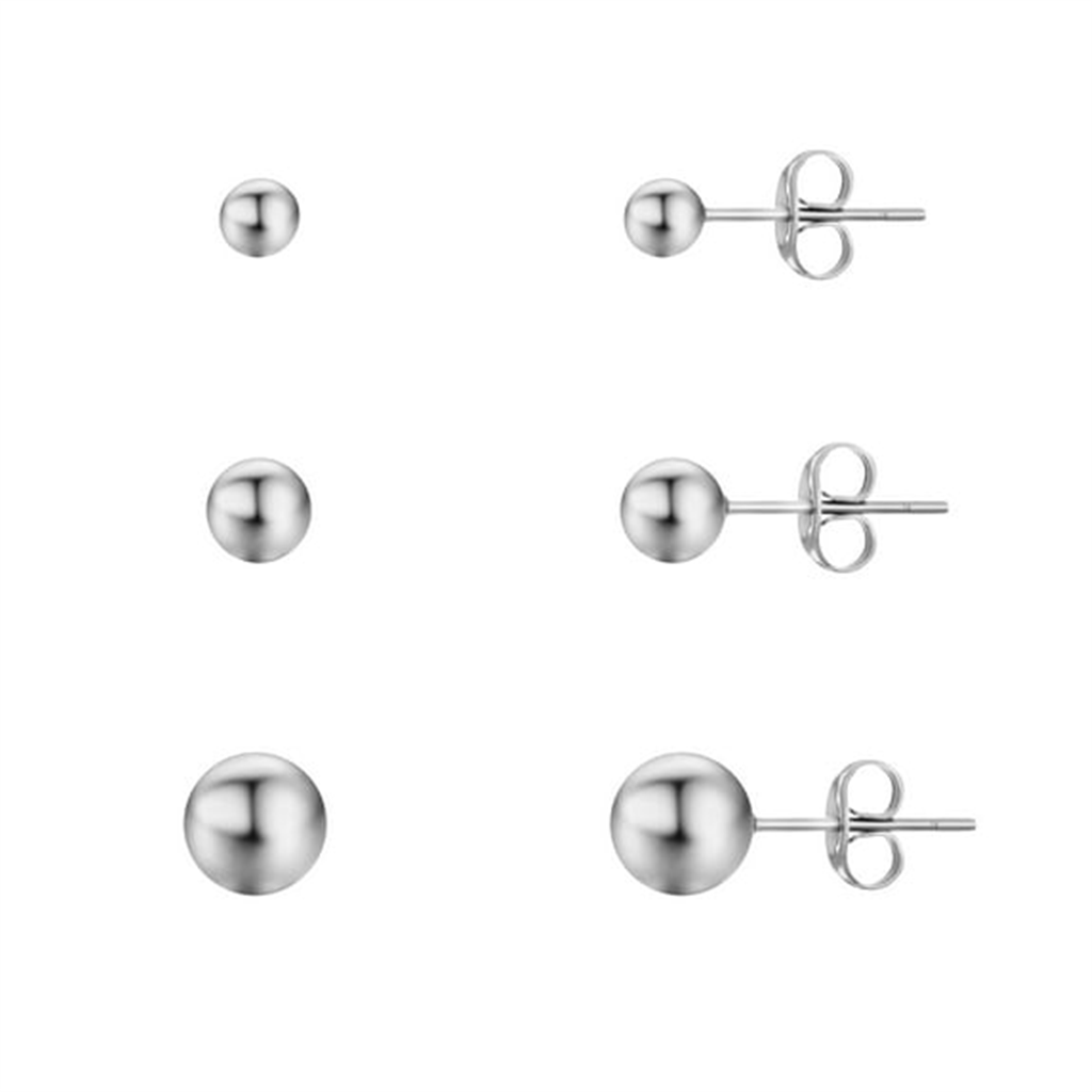 Candela 3PR Ball Earring Set