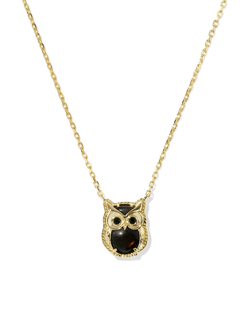 Owl Short Pendant Necklace