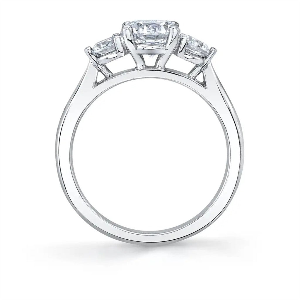 Marcella Diamond Semi Mount Engagement Ring