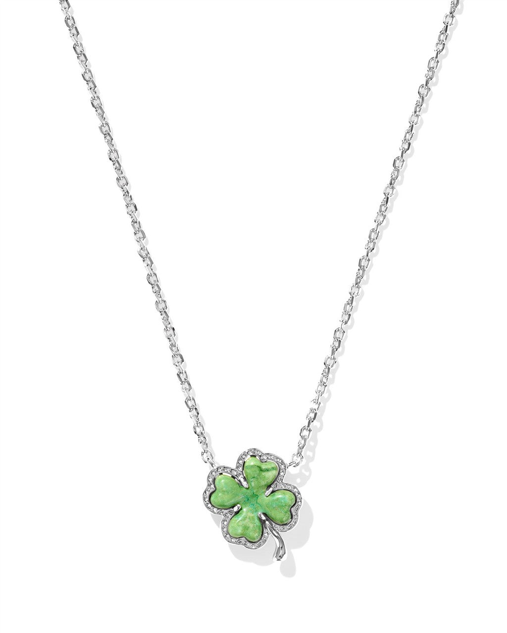 Kendra Scott Clover Short Pendant Necklace