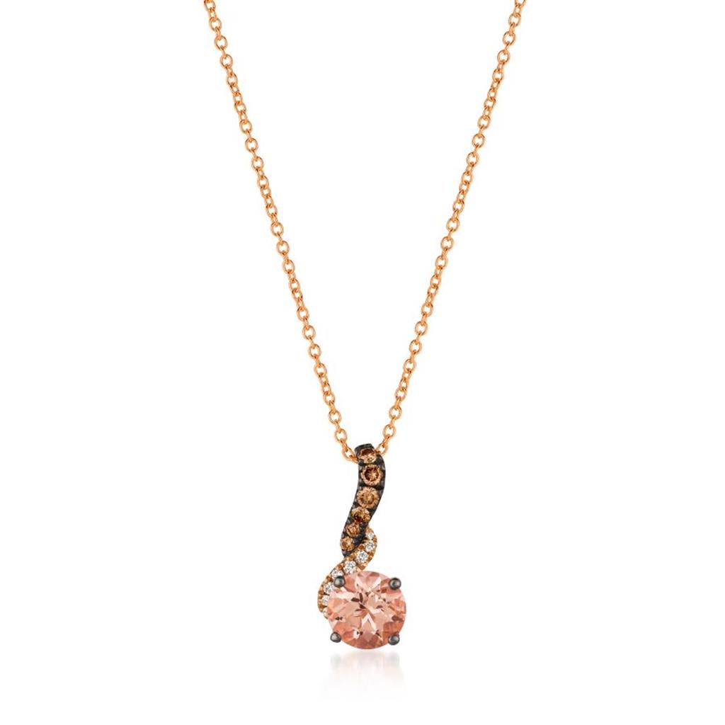 LeVian Morganite Pendant