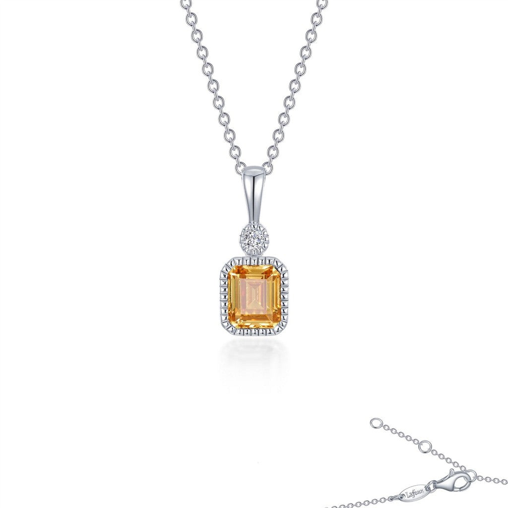 Lafonn Yellow Topaz Necklace