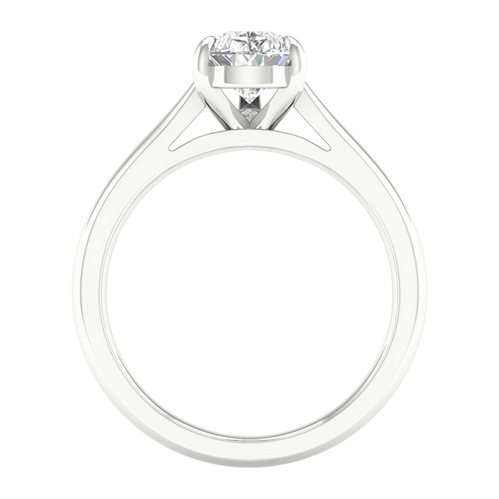 Lab Grown Solitaire Engagement Ring