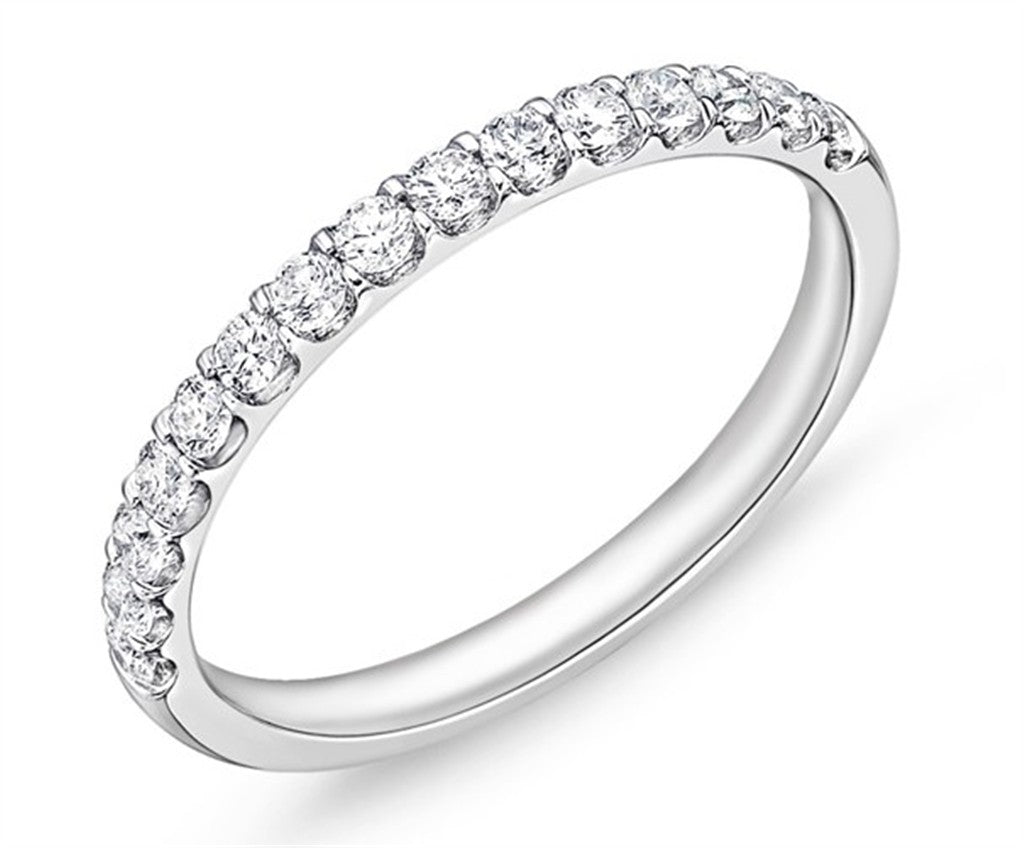 Odessa Half Round Diamond Band