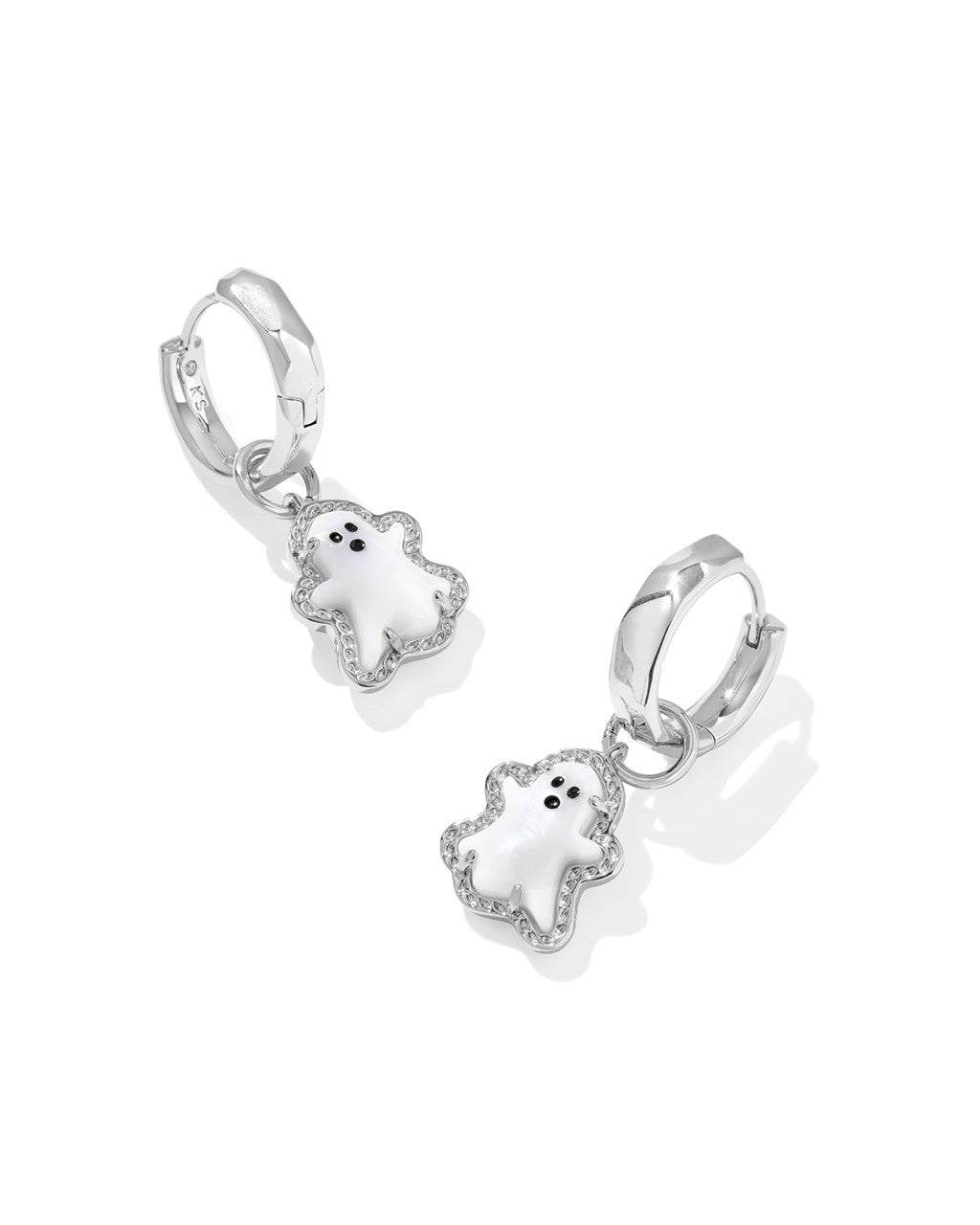 Kendra Scott Ghost Huggie Earrings