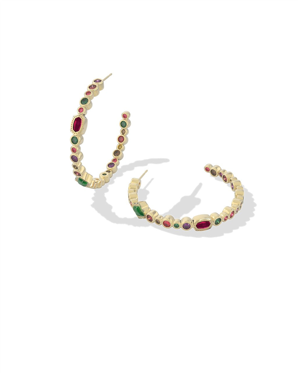 Mini Elisa Abbie Hoop Earrings