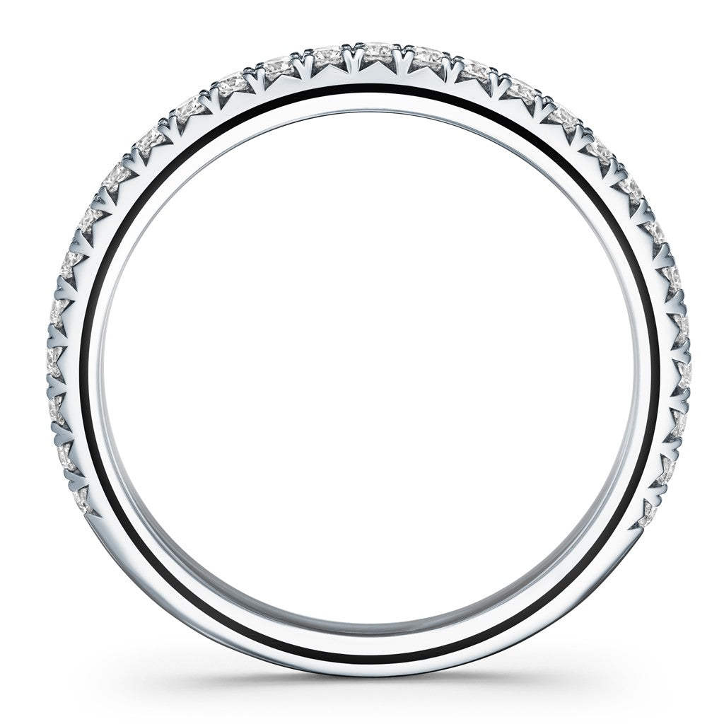 Hearts On Fire Vela French Cut Pave Band
