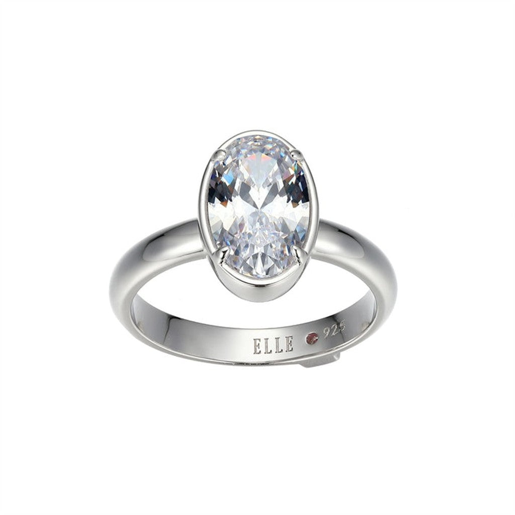 Elle Serenelle Solitaire Ring Size 7