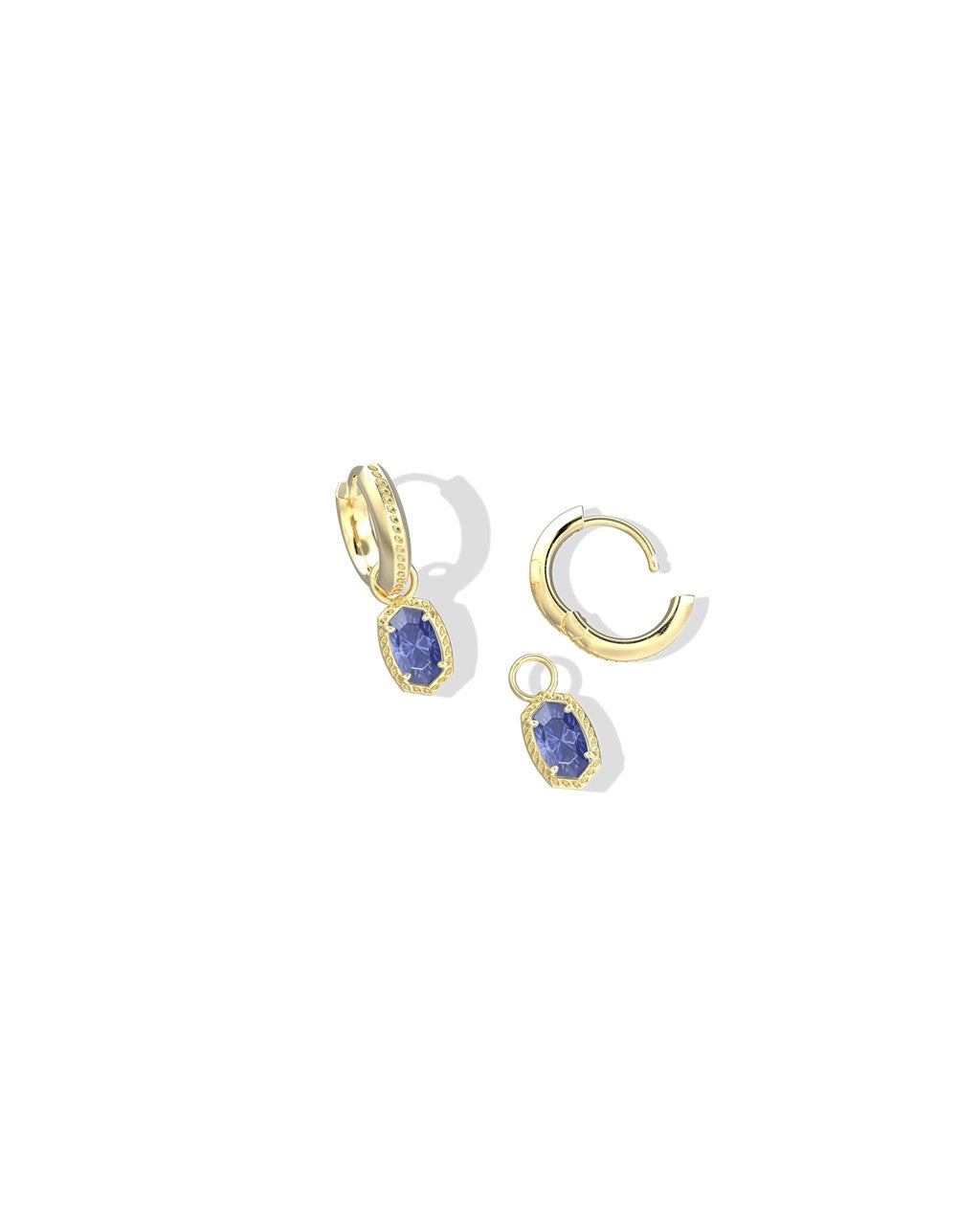 Mini Ellie Luxe Huggie Earrings