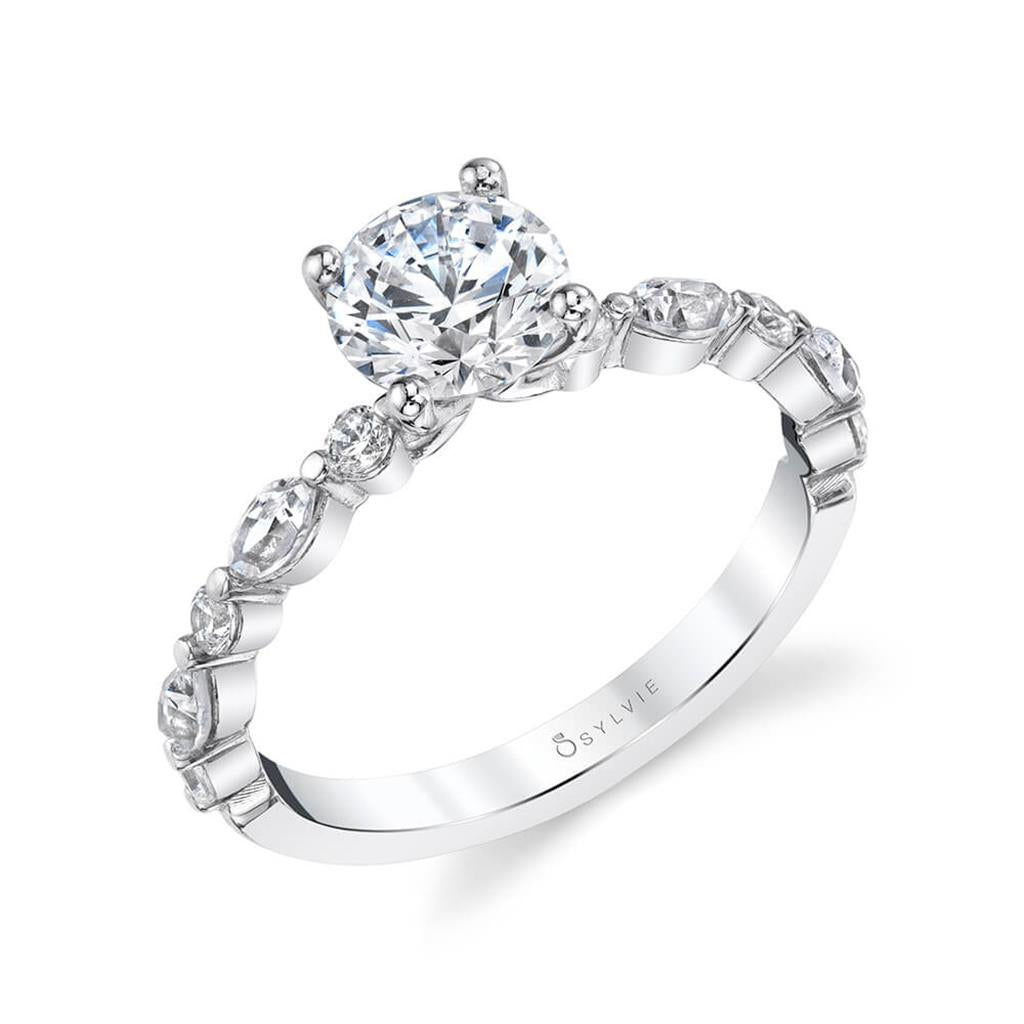 Felicity Semi Mount Engagement Ring
