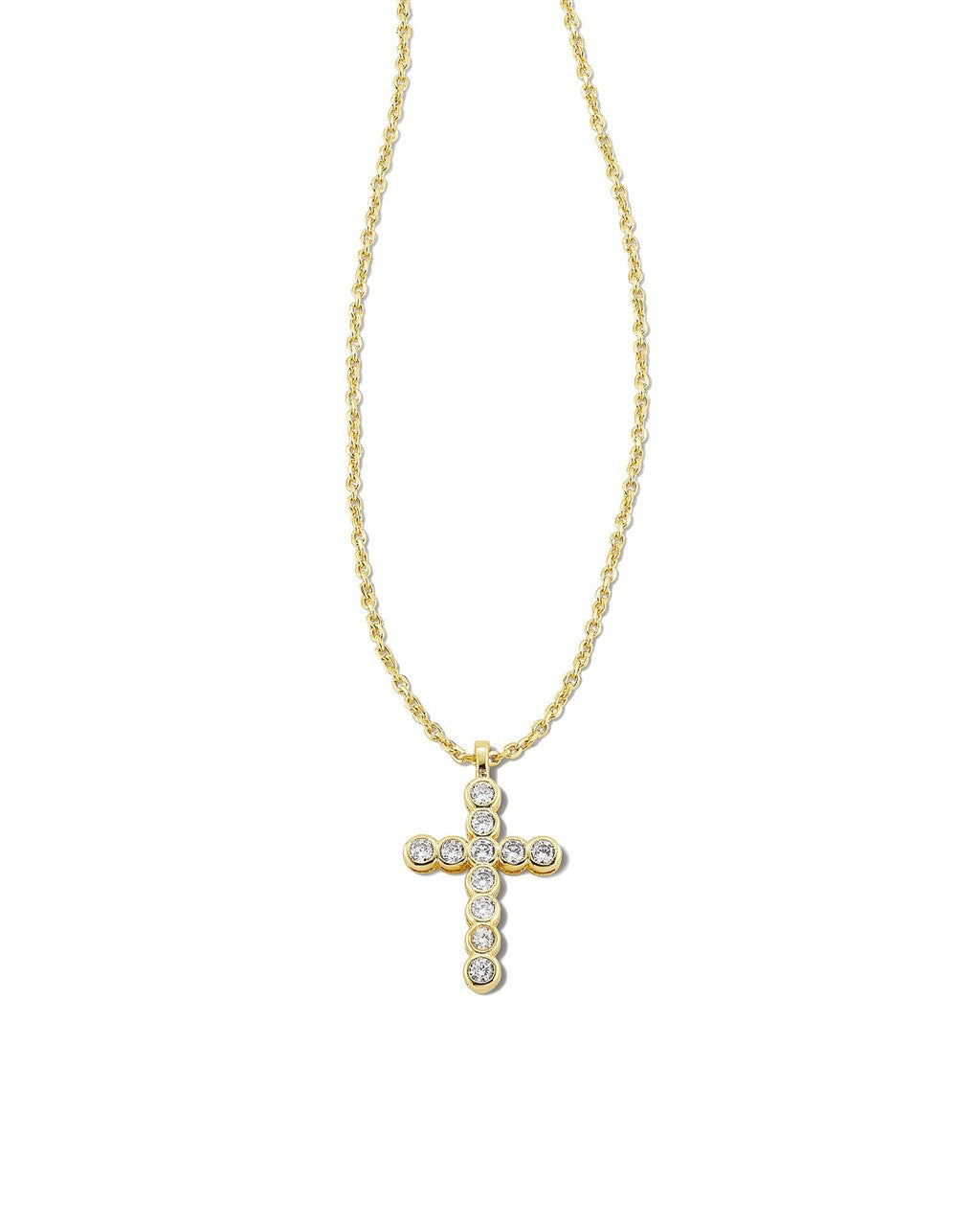 Cross Crystal Pendant Necklace