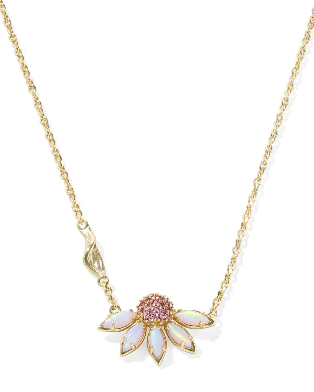 Anya Flower Short Pendant Necklace