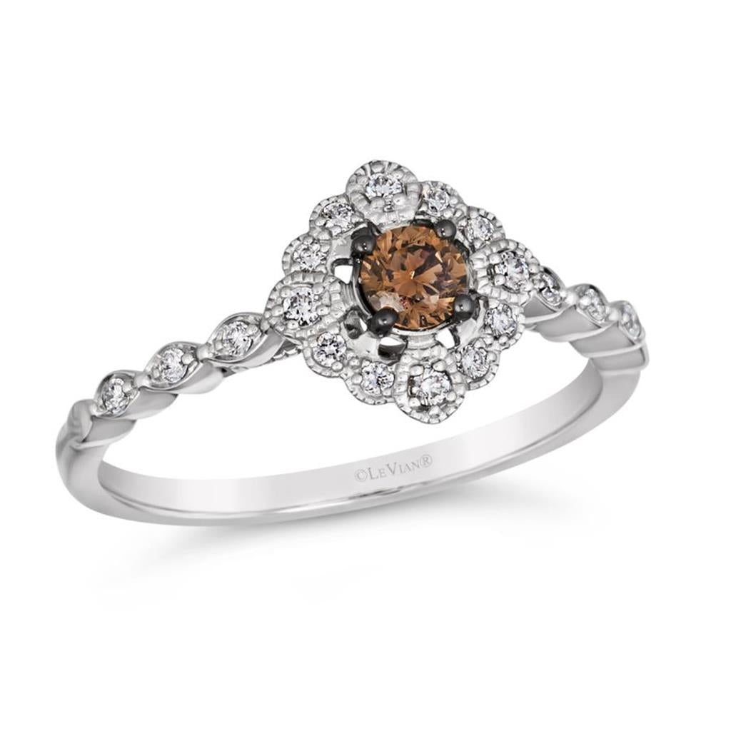 Le Vian Couture® Ring featuring Chocolate Diamonds® , Vanilla Diamonds®
