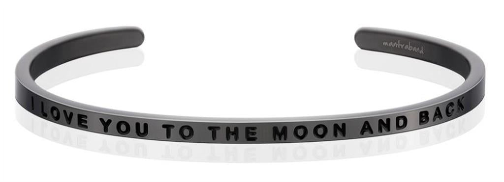 To The Moon And Back Bangle Bracelet