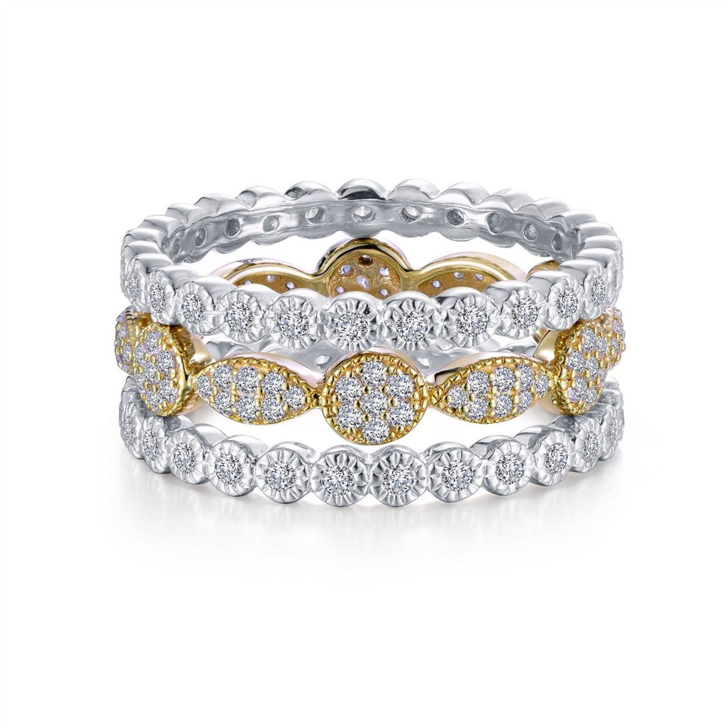 3-Piece Eternity Ring Set