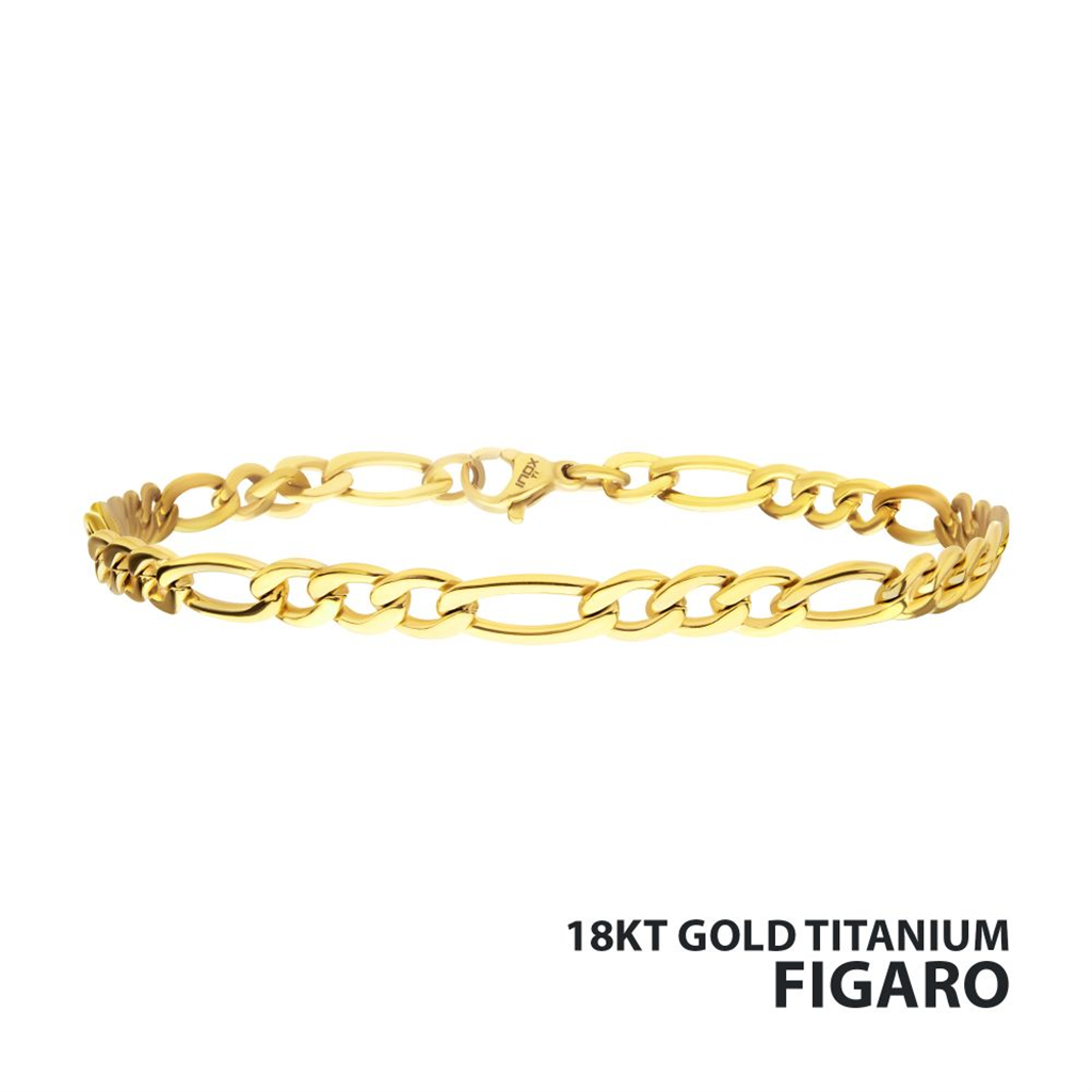 Mens Figaro Chain Bracelet