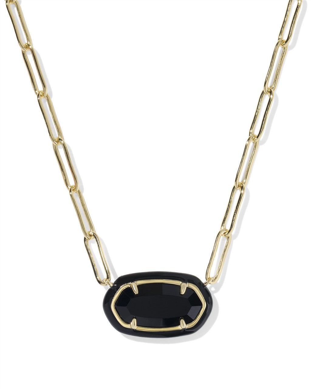 Kendra Scott Elisa Paperclip Necklace