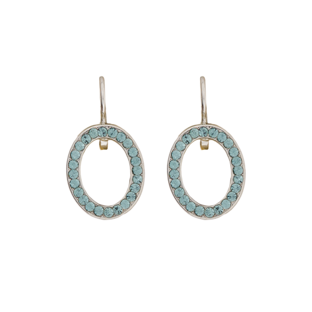 Oval Hoop Earrings
