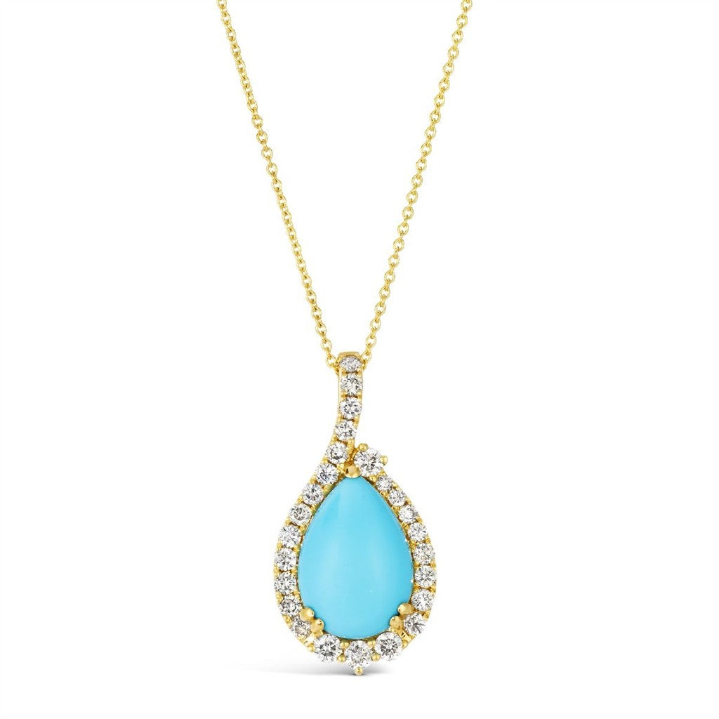 LeVian Turquoise Pendant