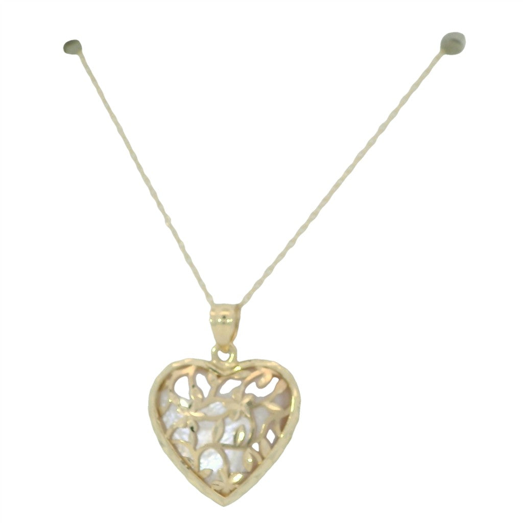 Candela Vintage Pink Heart Pendant