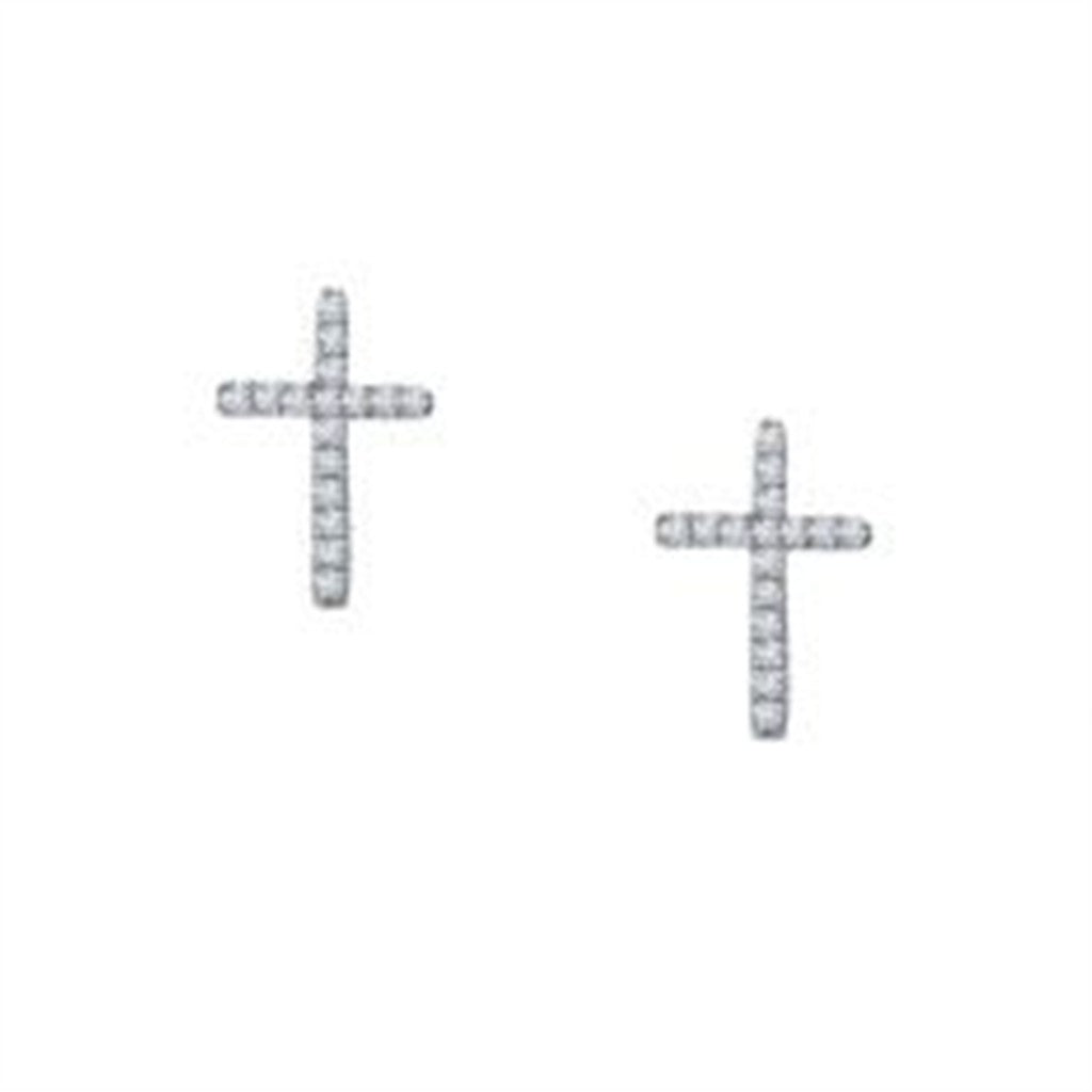 Cross Stud Earrings