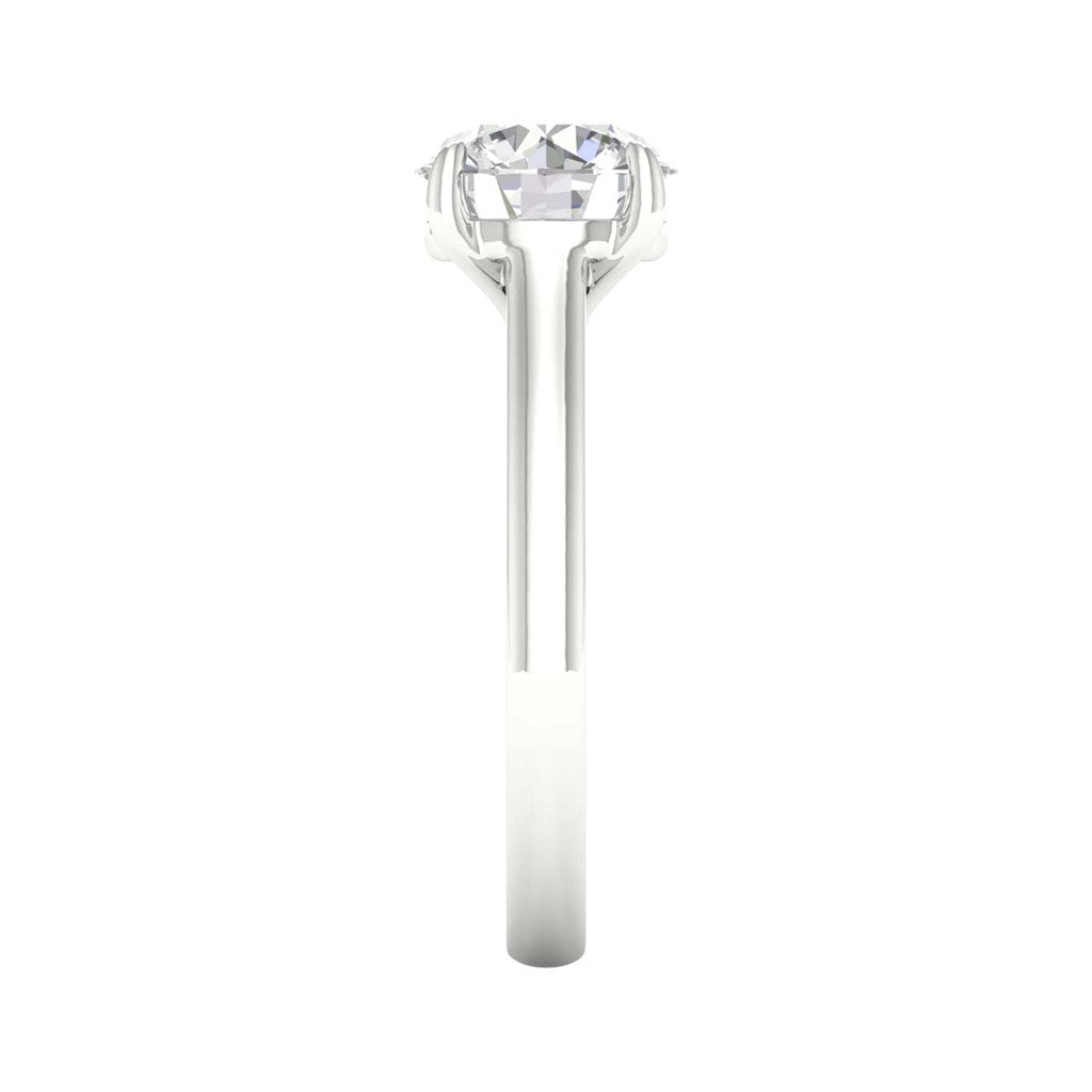 Lab Grown Solitaire Engagement Ring