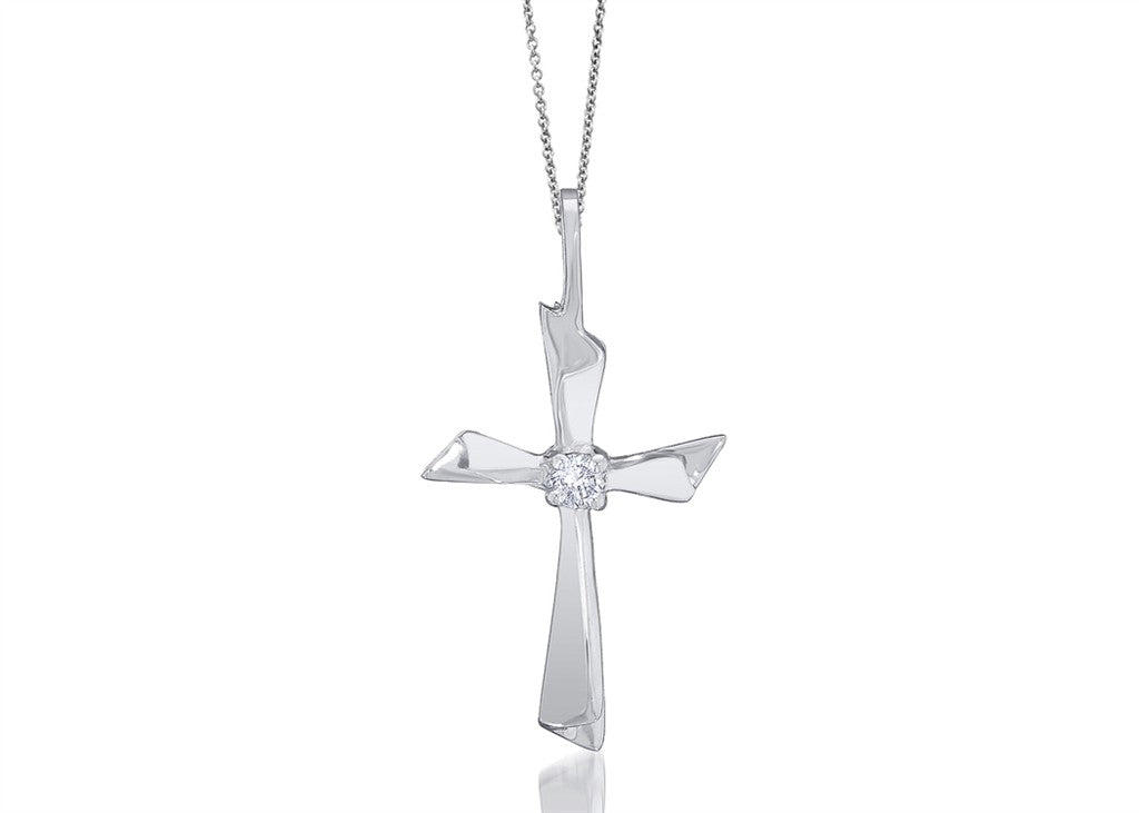 Diamond Cross Pendant