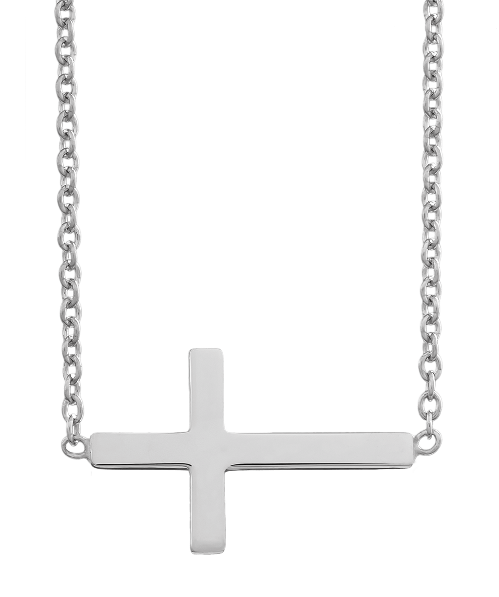 Marathon Sideway Cross Pendant