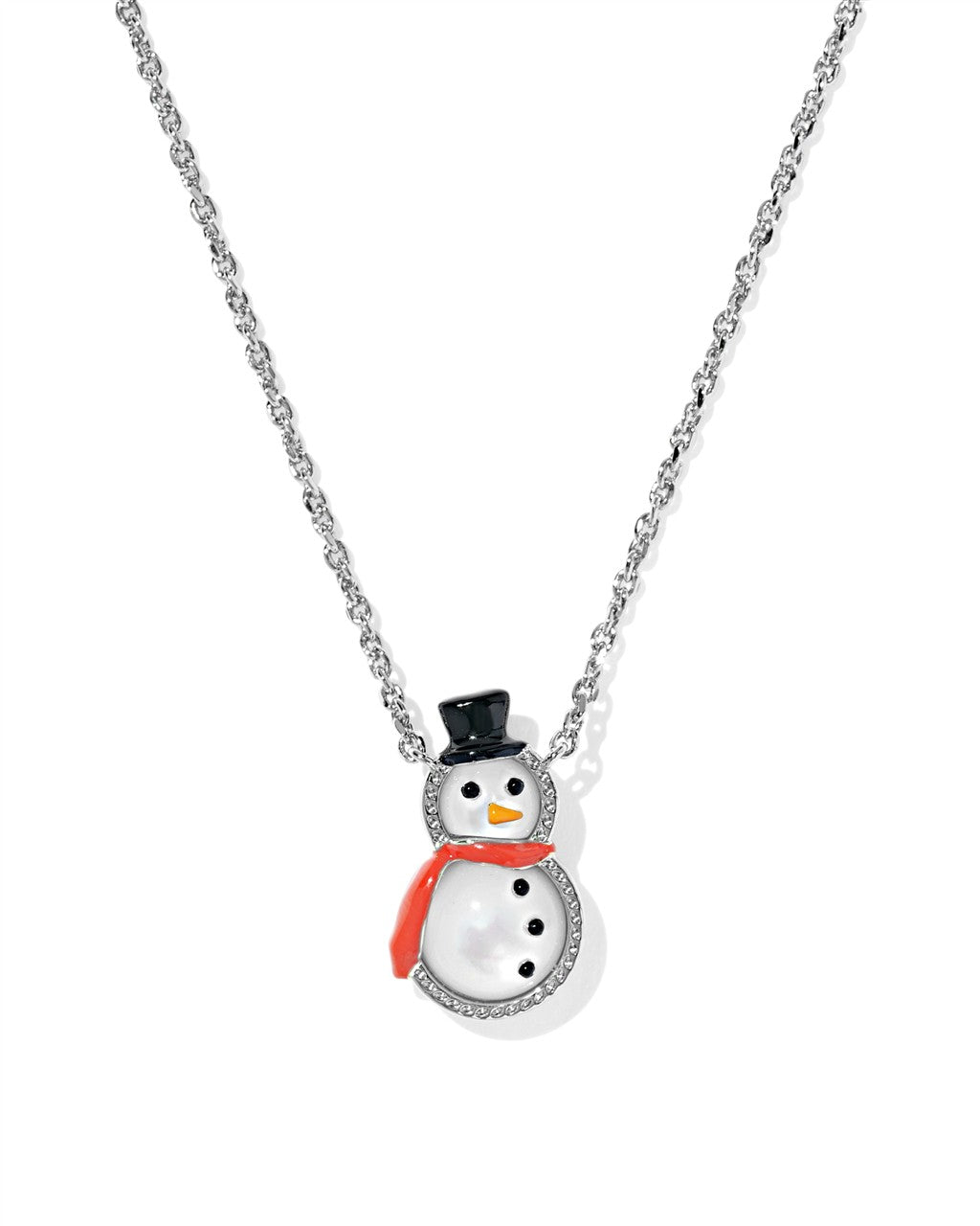 Snowman Short Pendant Necklace