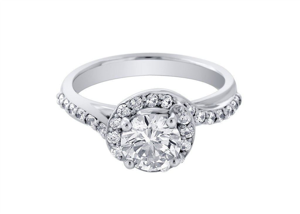 Diamond Semi Mount Engagement Ring