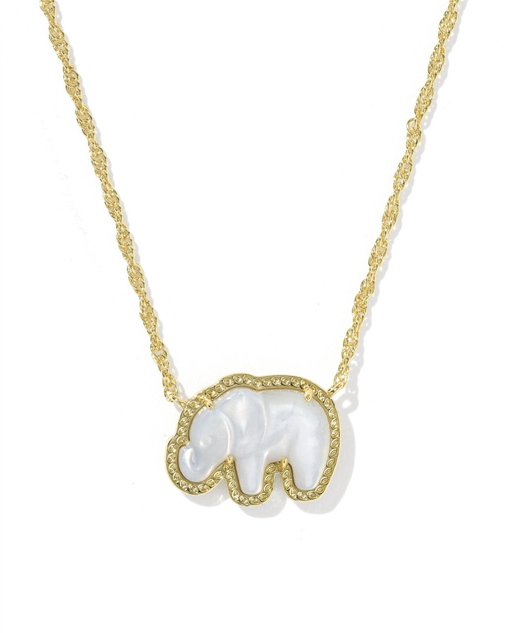 Elephant Short Pendant Necklace