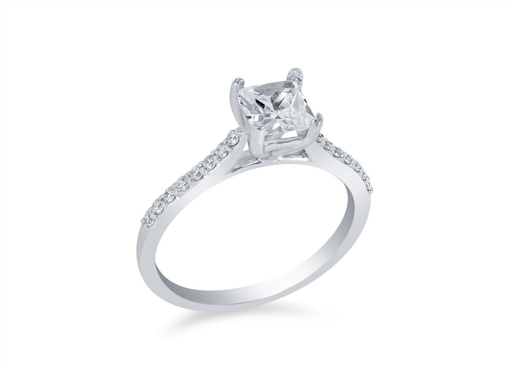Diamond Semi Mount Engagement Ring