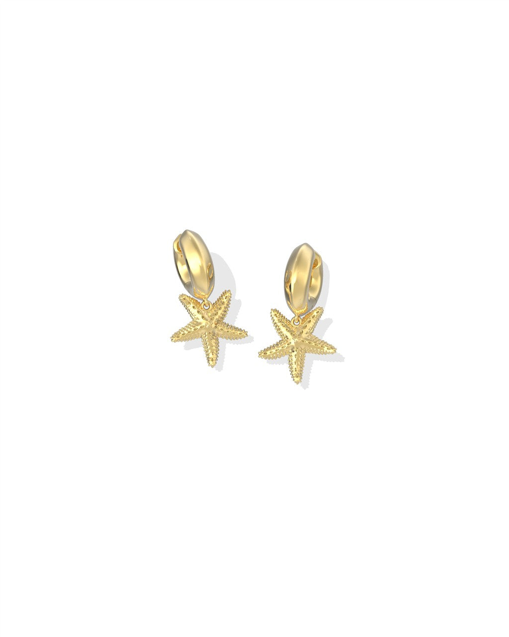 Kendra Scott Parker Starfish Huggies