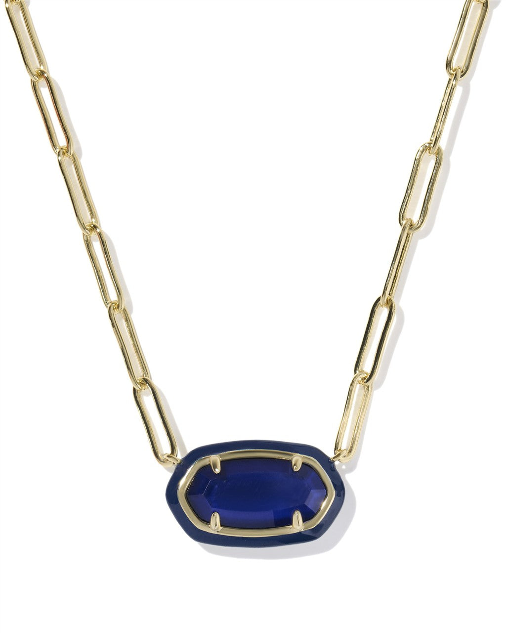 Kendra Scott Elisa Paperclip Necklace