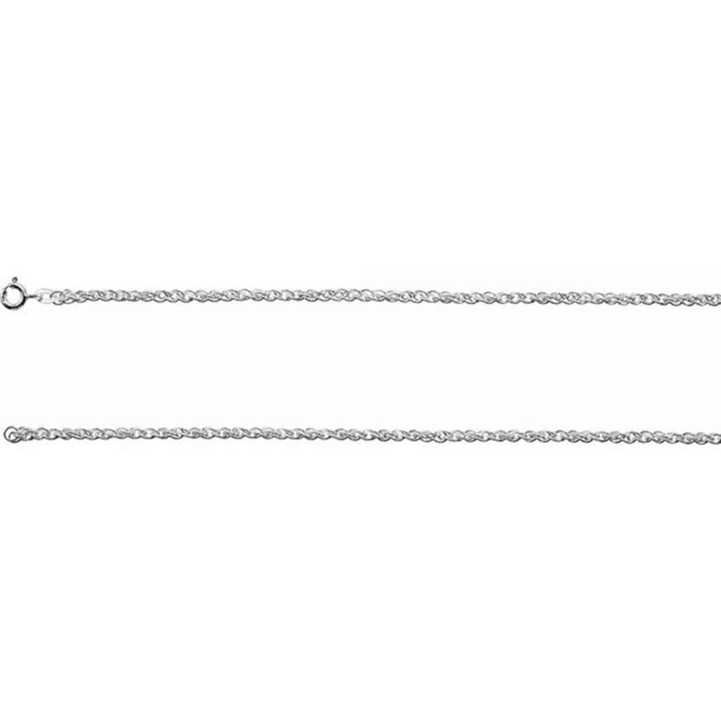 Sterling Silver Rope Chain