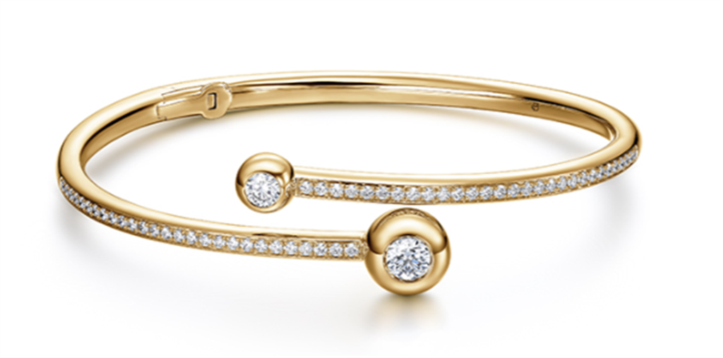 Hearts On Fire Dream Bypass Pave Bangle