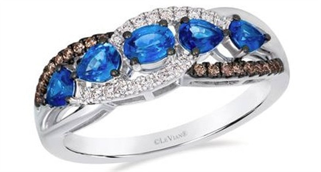 Diamond and Sapphire Ring