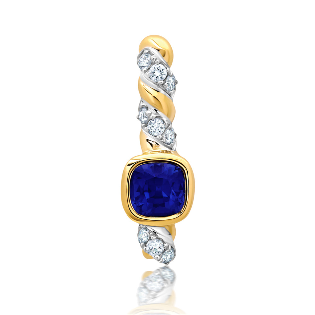 Blue Sapphire Pendant