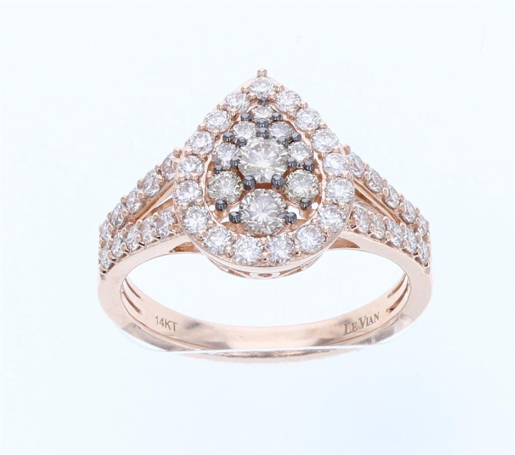 14K Strawberry Gold® Le Vian Creme Brulee® Diamond Ring