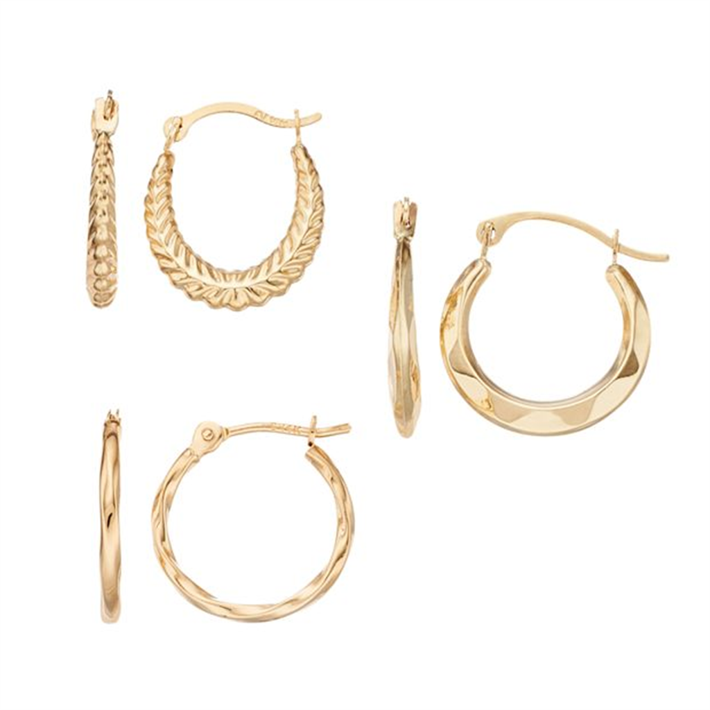Gold Earring