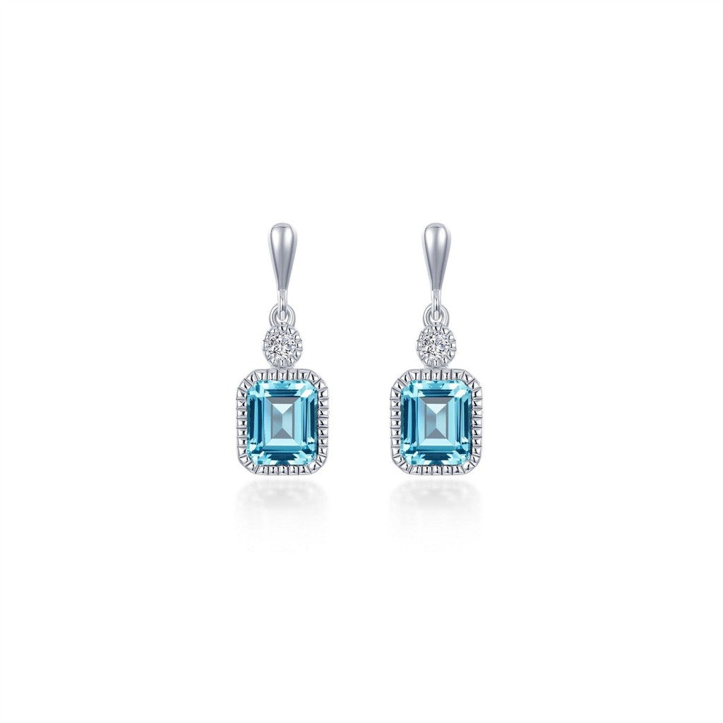 LAFONN AQUAMARINE EARRING